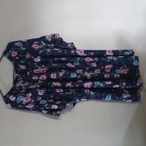 Ana Dark Floral tunic/dress